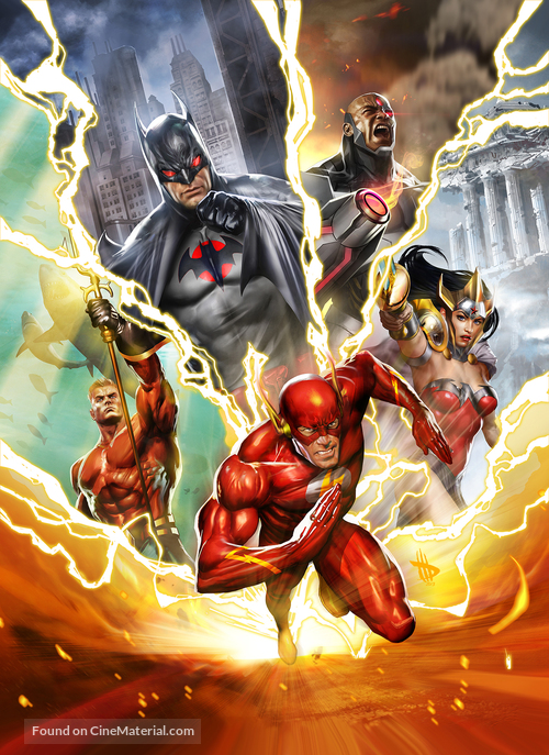 Justice League: The Flashpoint Paradox - Key art
