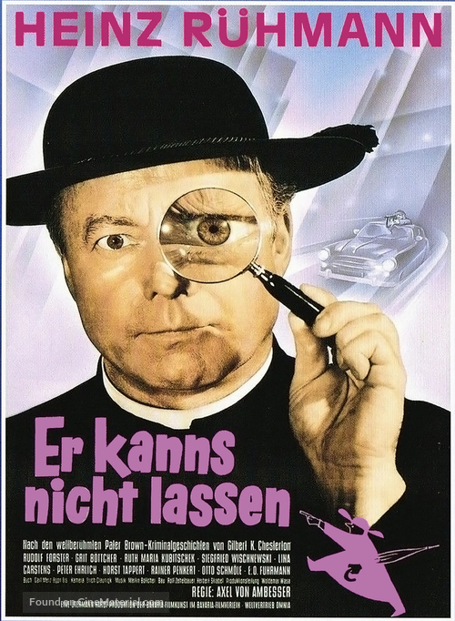 Er kann&#039;s nicht lassen - German Movie Poster