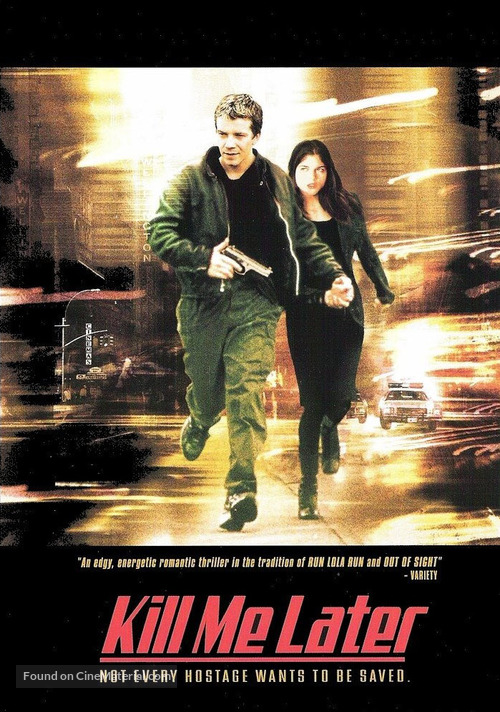 Kill Me Later - DVD movie cover