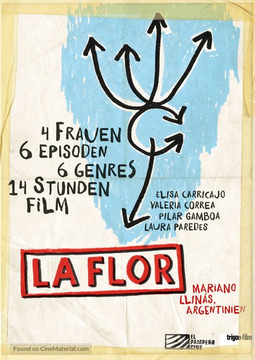 La flor - Swiss Movie Poster