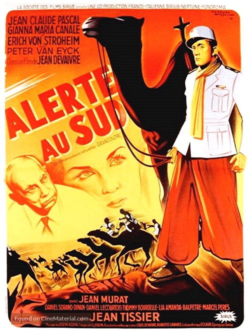 Alerte au sud - French Movie Poster