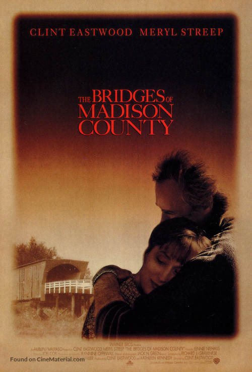 The Bridges Of Madison County - Movie Poster