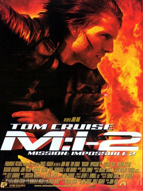 Mission: Impossible II - French Movie Poster