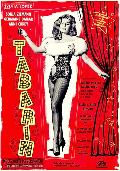 Tabarin - German Movie Poster