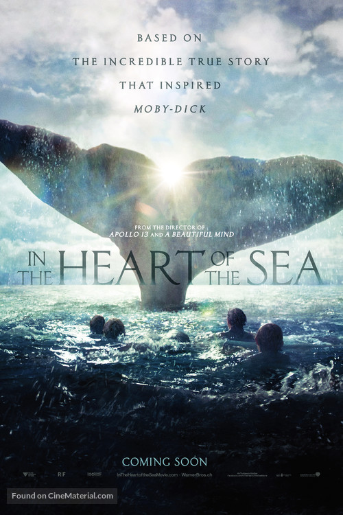 In the Heart of the Sea - Swiss Movie Poster