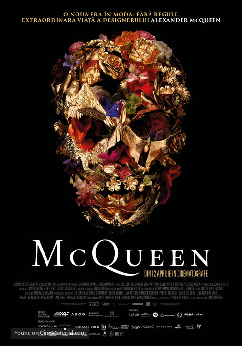 McQueen - Romanian Movie Poster