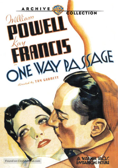 One Way Passage - DVD movie cover