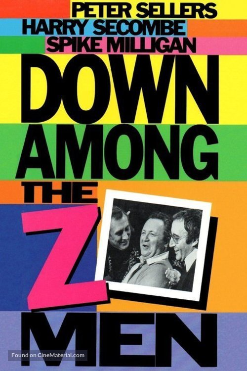 Down Among the Z Men - British Movie Cover