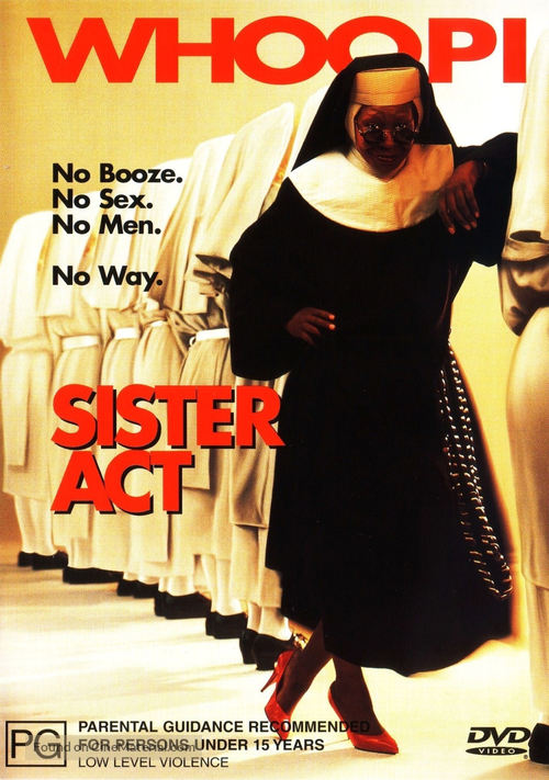 Sister Act - Australian DVD movie cover