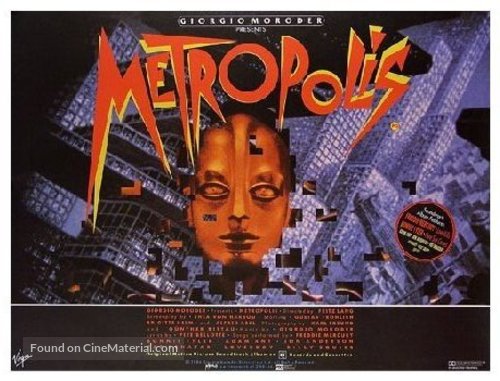 Metropolis - British Movie Poster