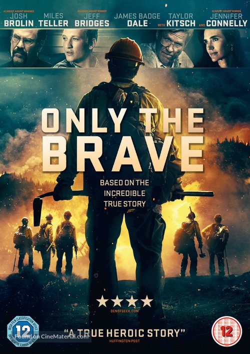 Only the Brave - British DVD movie cover