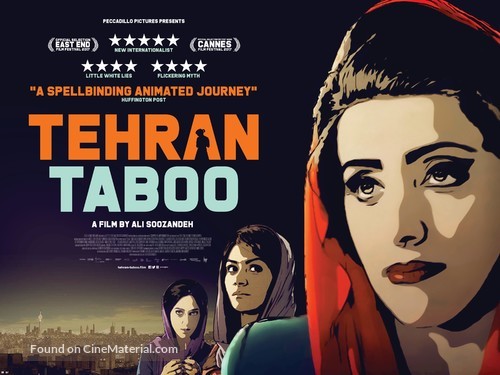 Tehran Taboo - British Movie Poster