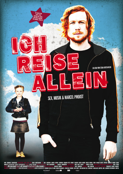 Jeg reiser alene - German Movie Poster