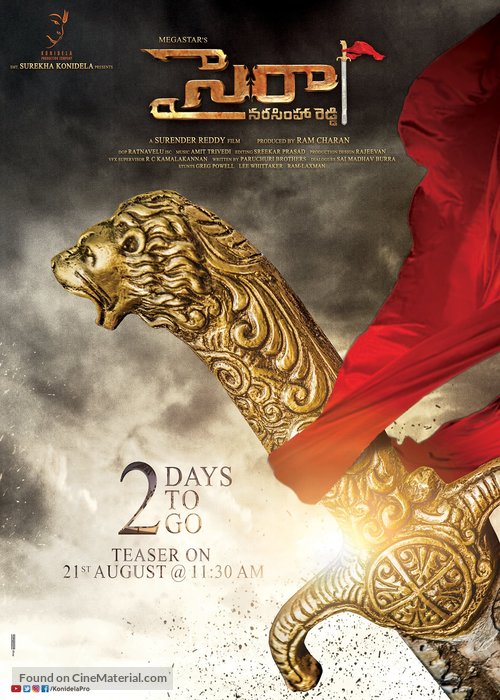 Sye Raa Narasimha Reddy - Indian Movie Poster