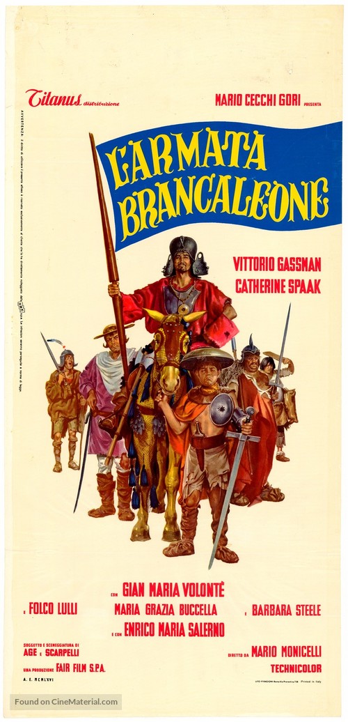 Armata Brancaleone, L&#039; - Italian Movie Poster