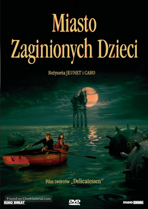 La cit&eacute; des enfants perdus - Polish DVD movie cover