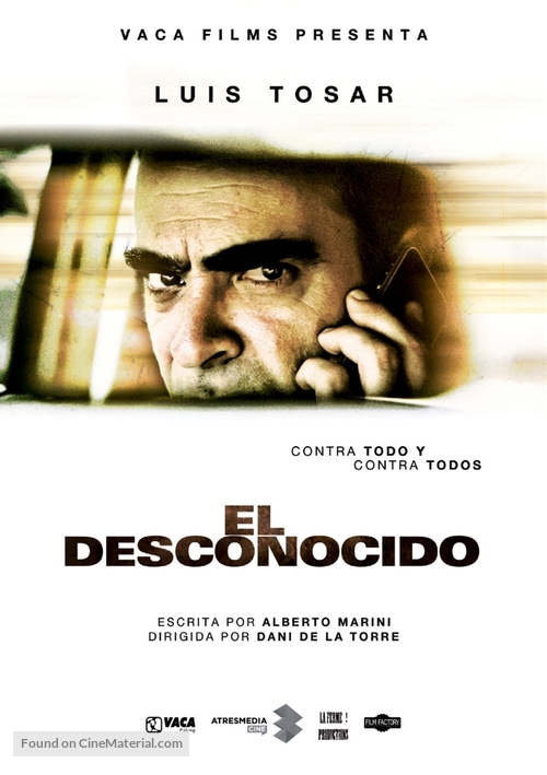 El desconocido - Spanish Movie Poster