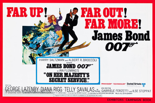 On Her Majesty&#039;s Secret Service - Movie Poster