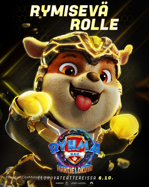 PAW Patrol: The Mighty Movie - Finnish Movie Poster