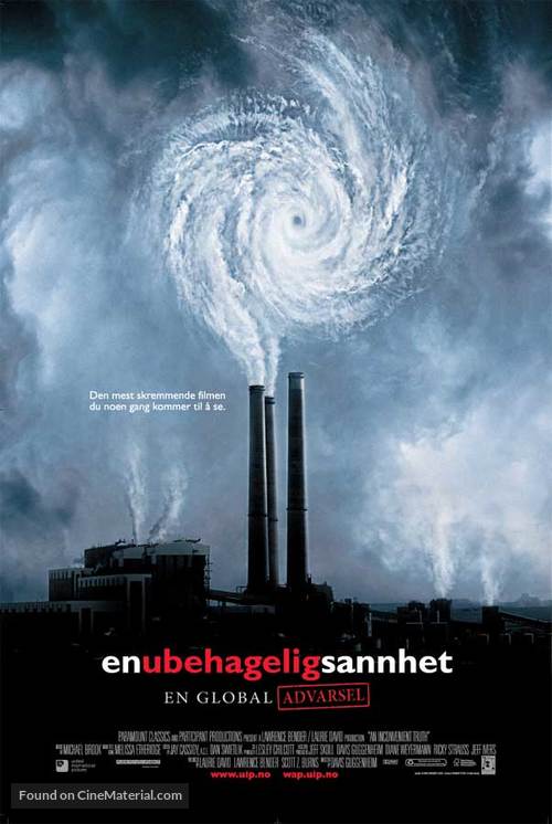 An Inconvenient Truth - Norwegian Movie Poster