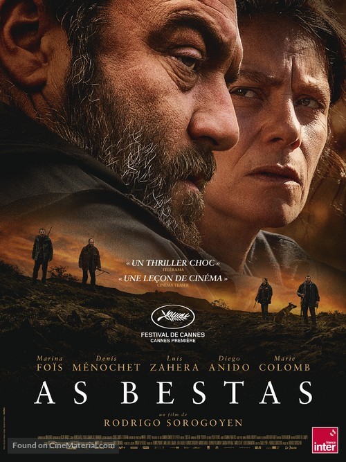 As bestas - French Movie Poster