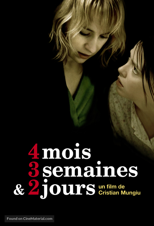 4 luni, 3 saptamini si 2 zile - French Movie Poster