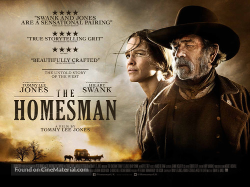 The Homesman - British Movie Poster
