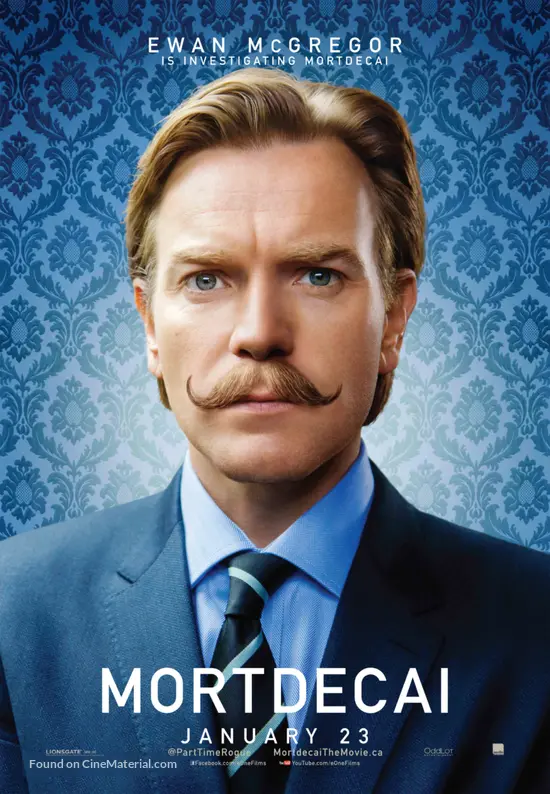 Mortdecai - Canadian Movie Poster