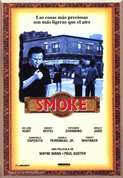 Smoke - Spanish Movie Poster