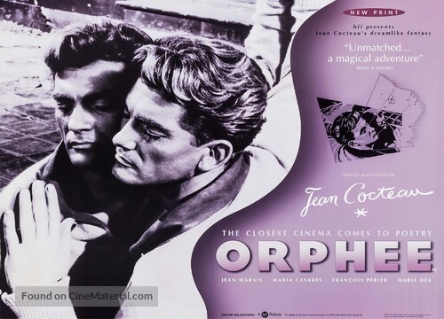Testament d&#039;Orph&eacute;e, ou ne me demandez pas pourquoi!, Le - British Re-release movie poster