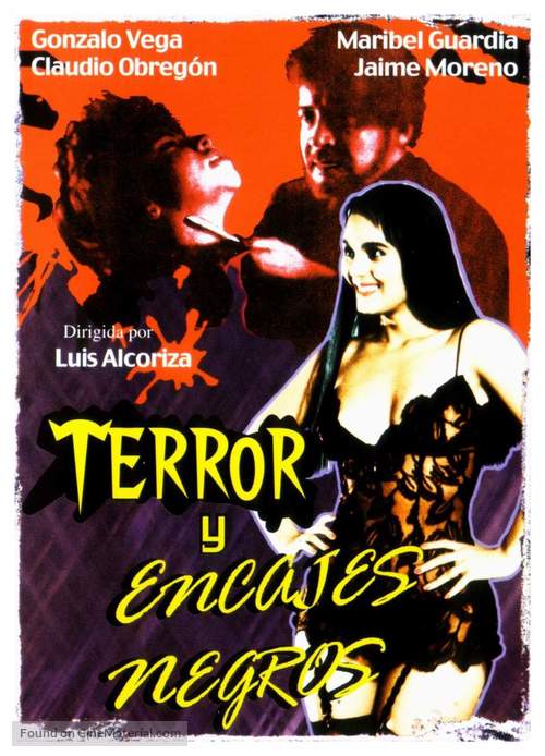 Terror y encajes negros - Mexican DVD movie cover