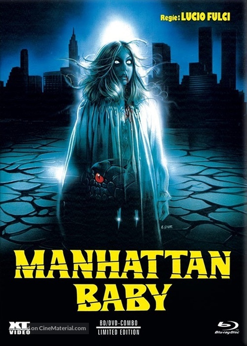 Manhattan Baby - Austrian Blu-Ray movie cover