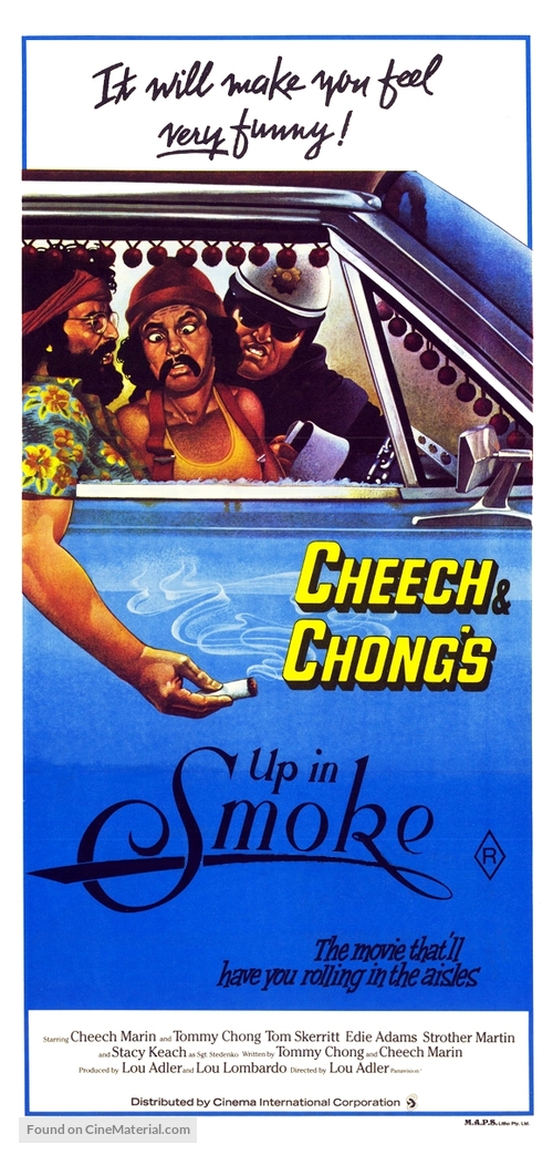 Up in Smoke - Australian Movie Poster