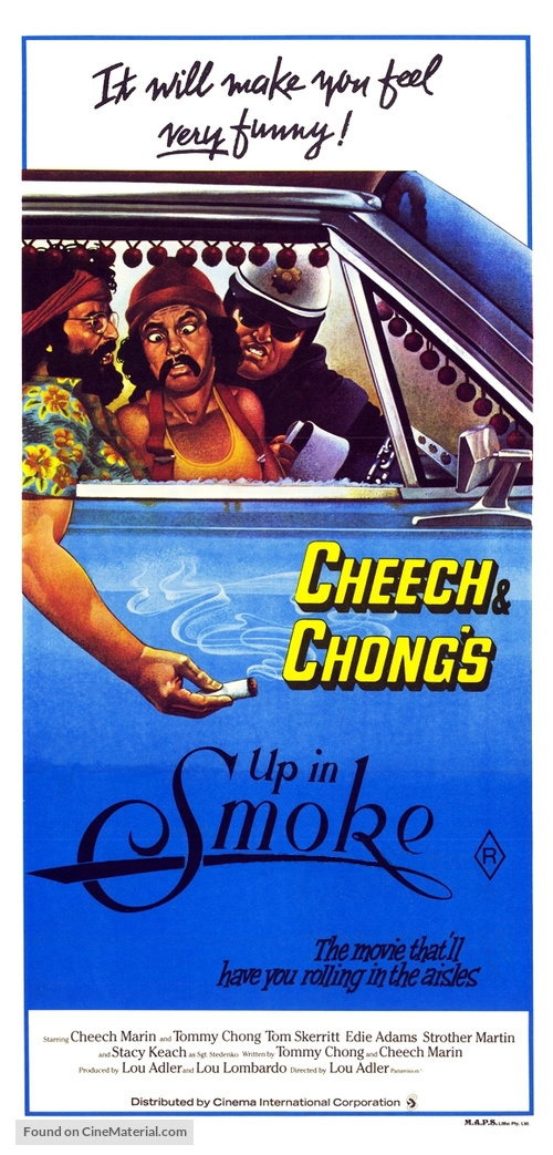 Up in Smoke - Australian Movie Poster