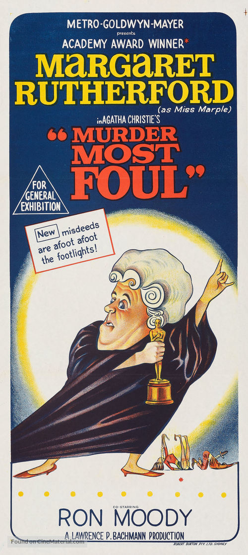 Murder Most Foul - Australian Movie Poster