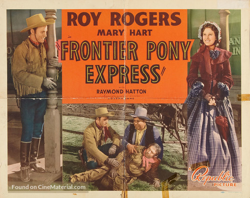 Frontier Pony Express - Movie Poster