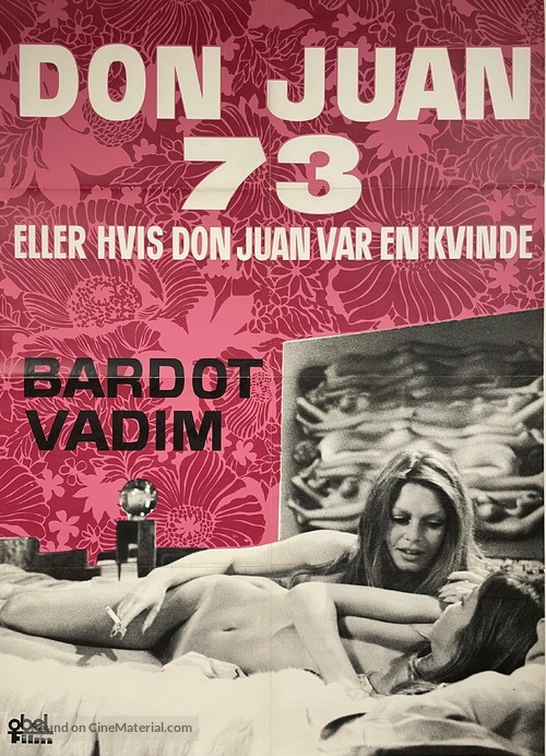 Don Juan ou Si Don Juan &eacute;tait une femme... - Danish Movie Poster