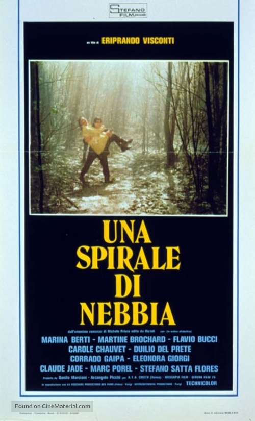 Una spirale di nebbia - Italian Movie Poster
