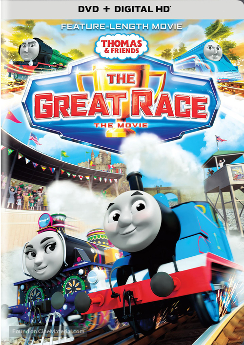 Thomas &amp; Friends: The Great Race - DVD movie cover