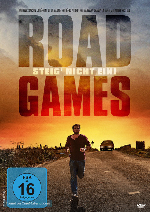 Road Games - German Movie Cover