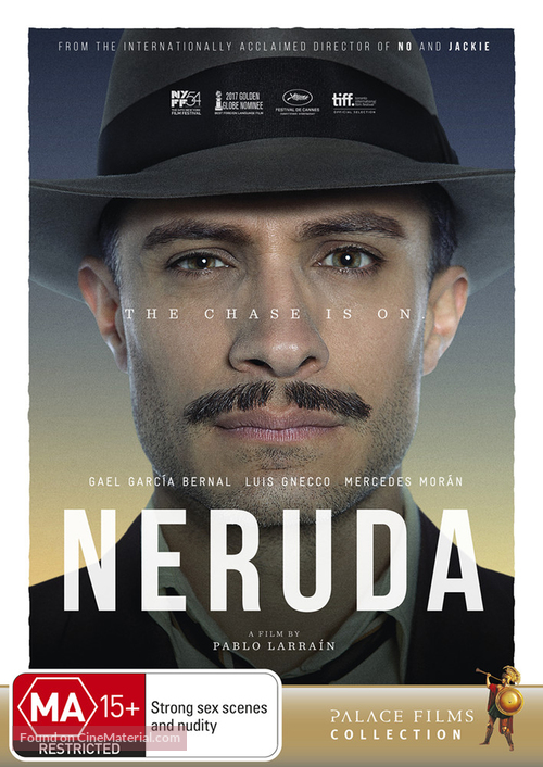 Neruda - Australian DVD movie cover