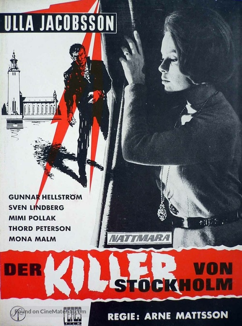 Nattmara - German poster