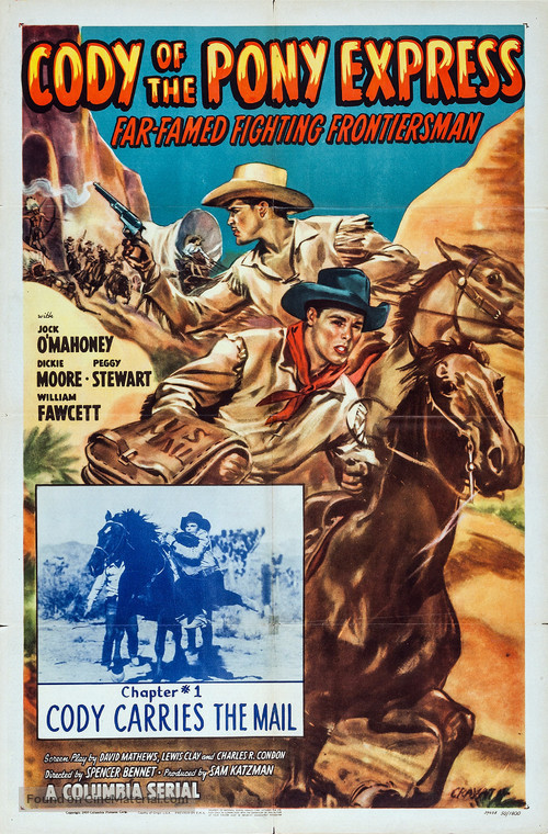 Cody of the Pony Express - Movie Poster