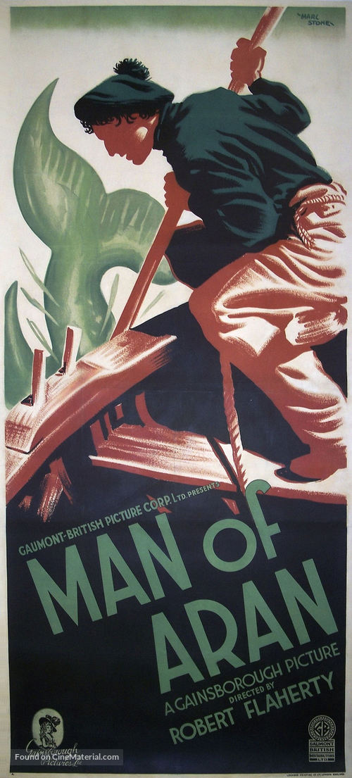 Man of Aran - British Movie Poster