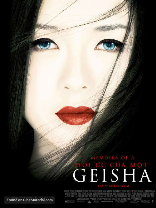 Memoirs of a Geisha - Vietnamese Movie Poster