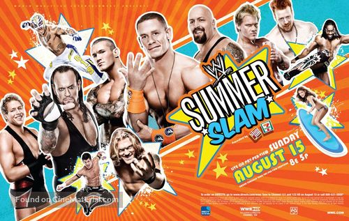 WWE Summerslam - Movie Poster