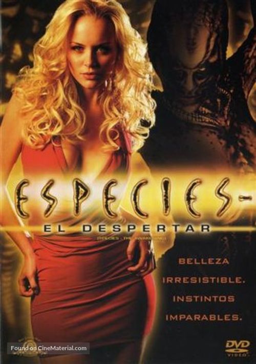 Species: The Awakening - Mexican Movie Cover