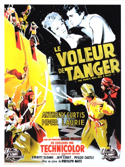 The Prince Who Was a Thief - French Movie Poster