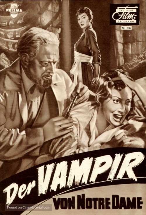 I vampiri - German poster