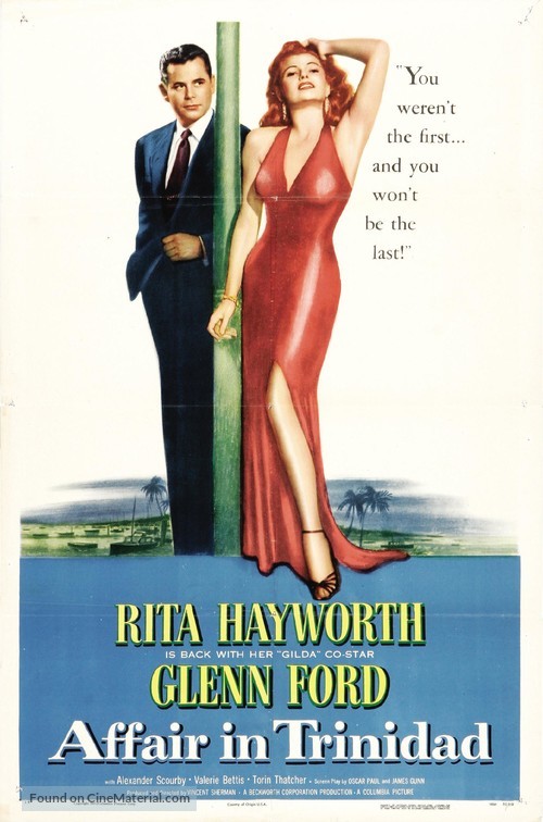 Affair in Trinidad - Movie Poster